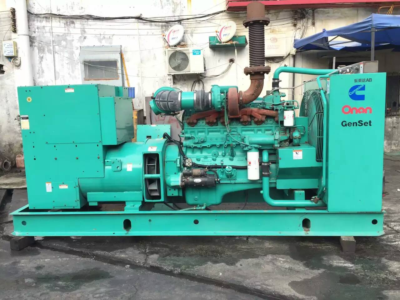 吴江租赁发电机-柴油发电机不正常冒烟的原因